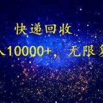 （9464期）完美落地，暴利快递回收项目。每天收入10000+，可无限放大-梦帆创业网
