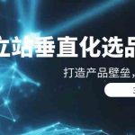 独立站垂直化选品训练营，打造产品壁垒，提升网站利润（3节直播课）-梦帆创业网