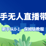 快手无人直播带货保姆级教程，新手从0-1快速学会带货-梦帆创业网