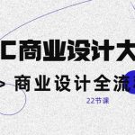 AIGC商业设计大师班，商业设计全流程（22节课）-梦帆创业网