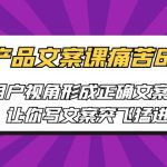 产品文案课痛苦60讲,用户视角形成正确文案观,让你写文案突飞猛进-梦帆创业网