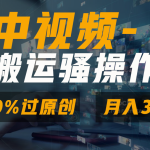 无脑双重去重原创视频,100%中视频+视频号分成计划,一键多平台发布小白…-梦帆创业网