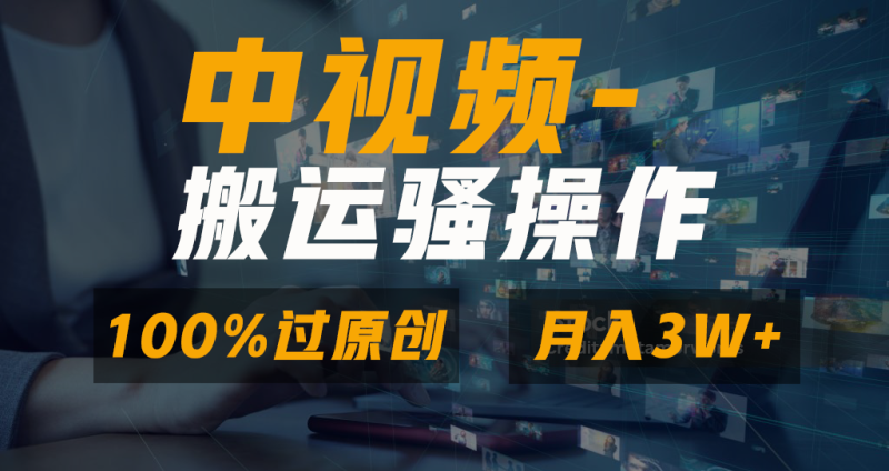 无脑双重去重原创视频，100%中视频+视频号分成计划，一键多平台发布小白…-梦帆创业网