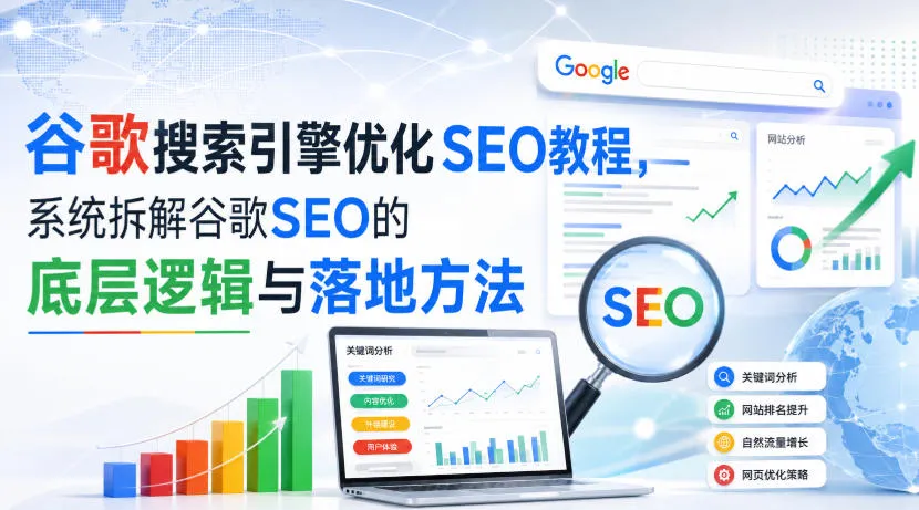 小白新君SEO·谷歌搜索引擎优化SEO教程，系统拆解谷歌SEO的底层逻辑与落地方法（部分更新2026）-梦帆创业网