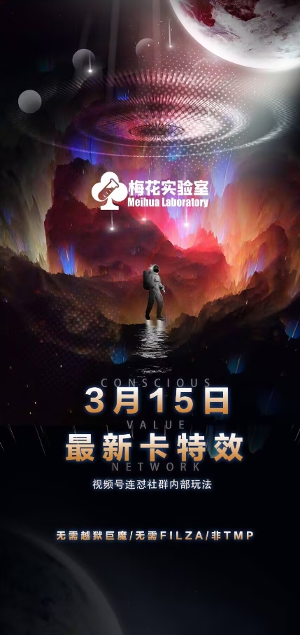 梅花实验室视频号连怼玩法-3月15日最新卡特效技术(无需越狱、巨魔、tmp)-梦帆创业网