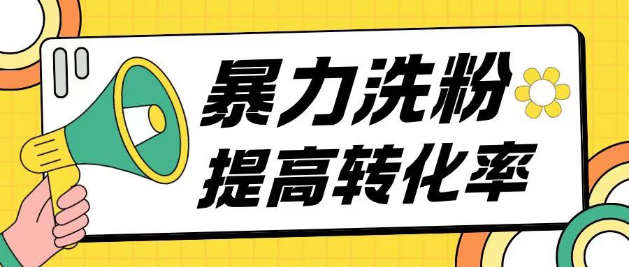 暴力养粉玩法15天轻松洗白创业粉高转化玩法-梦帆创业网