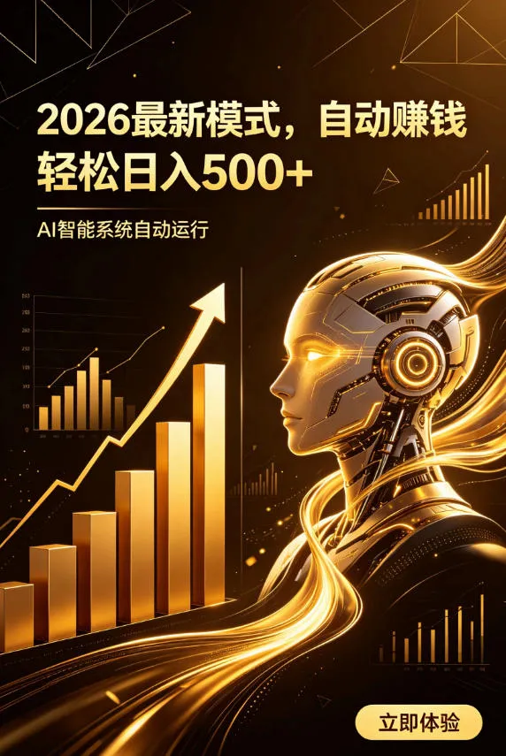 AI智能广告，自动賺钱新模式，轻松日入500+，主业副业都可做，适合任何人群【揭秘】-梦帆创业网