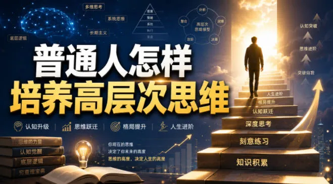 付费文章：普通人怎样培养高层次思维-梦帆创业网