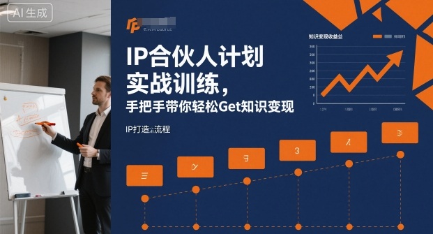 IP合伙人计划实战训练，手把手带你轻松Get知识变现-梦帆创业网