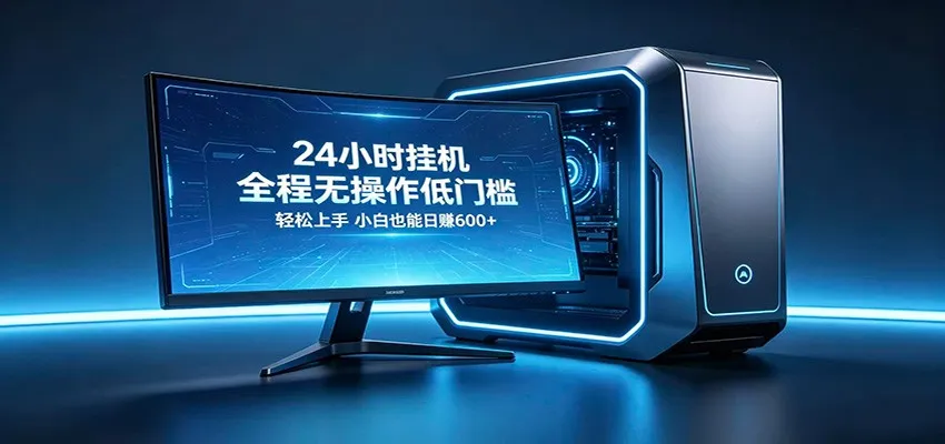 三角洲自动跑刀，纯自动挂机项目，零基础小白躺赚无忧-梦帆创业网