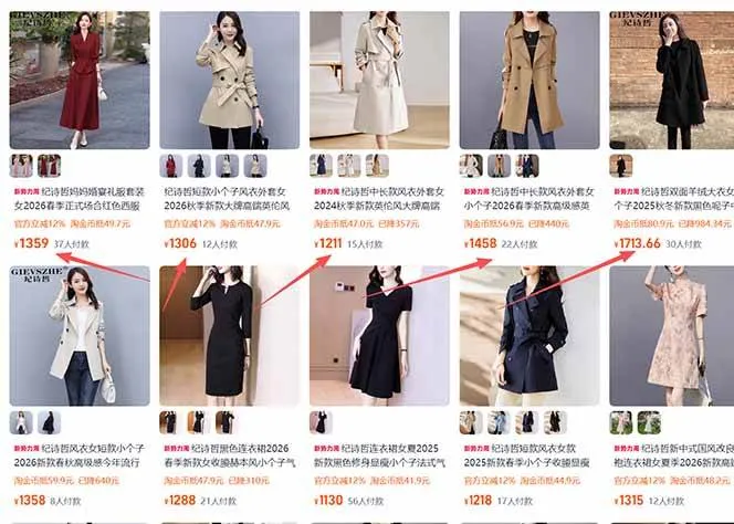 （18091期）【超强副业】淘宝超高价女装项目：1单赚1000多，可工作室放大（共52节）