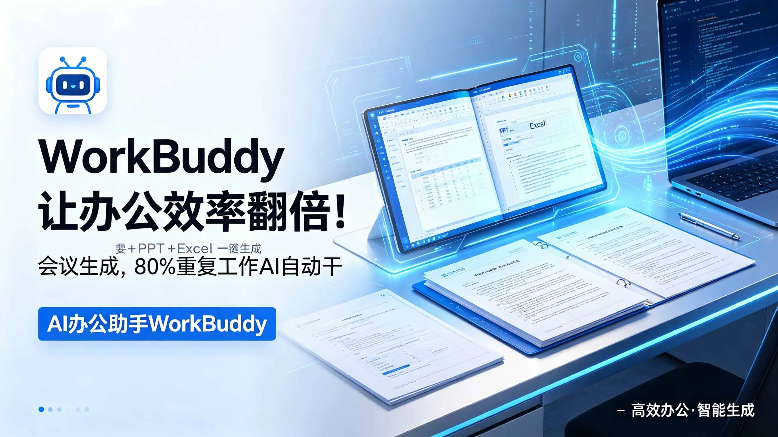 （18859期）WorkBuddy让办公效率翻倍！会议纪要+PPT+Excel一键生成，80%重复工作AI自动干-梦帆创业网