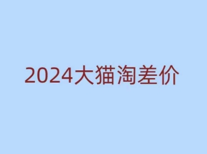 2024版大猫淘差价课程，新手也能学的无货源电商课程-梦帆创业网