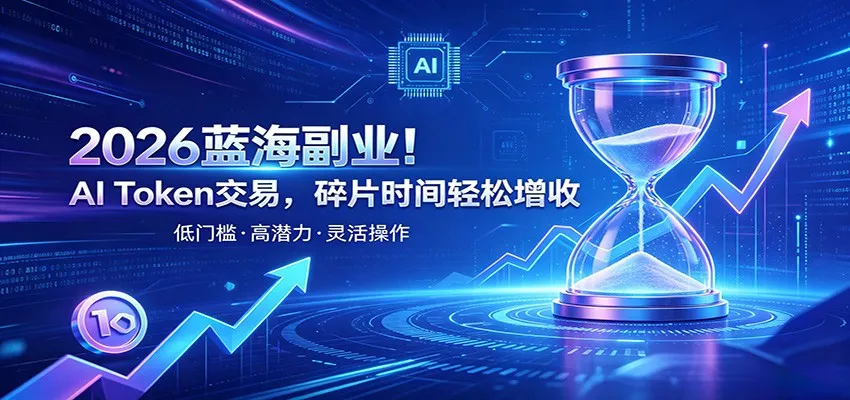 AI Token算力赛道！普通人可入局的数字副业，零门槛快速起步-梦帆创业网