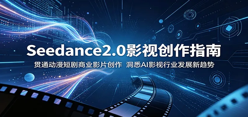 Seedance2.0影视创作指南：贯通动漫短剧商业影片创作，洞悉AI影视行业发展新趋势-梦帆创业网