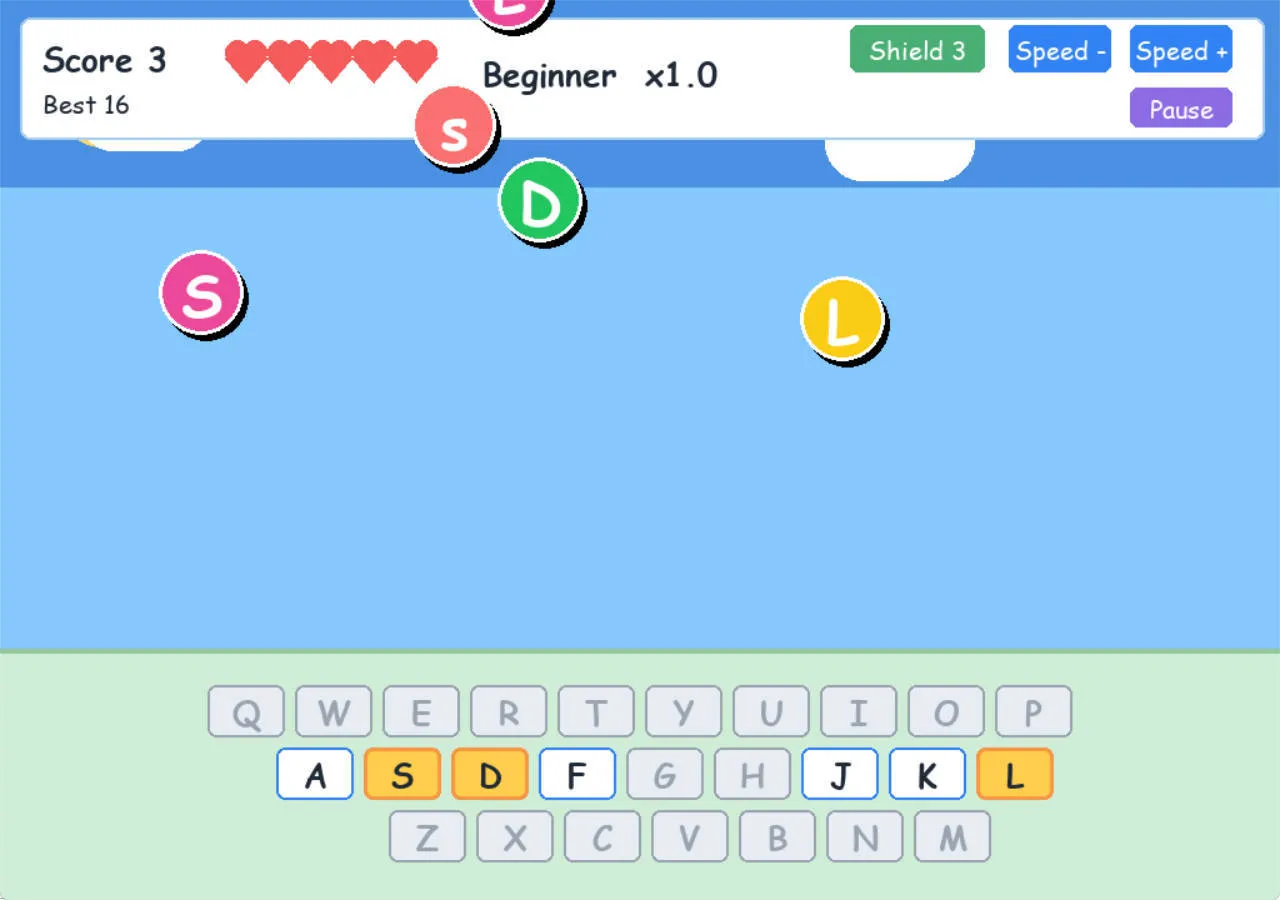 小孩键盘熟练字母大冒险V1.0-梦帆创业网
