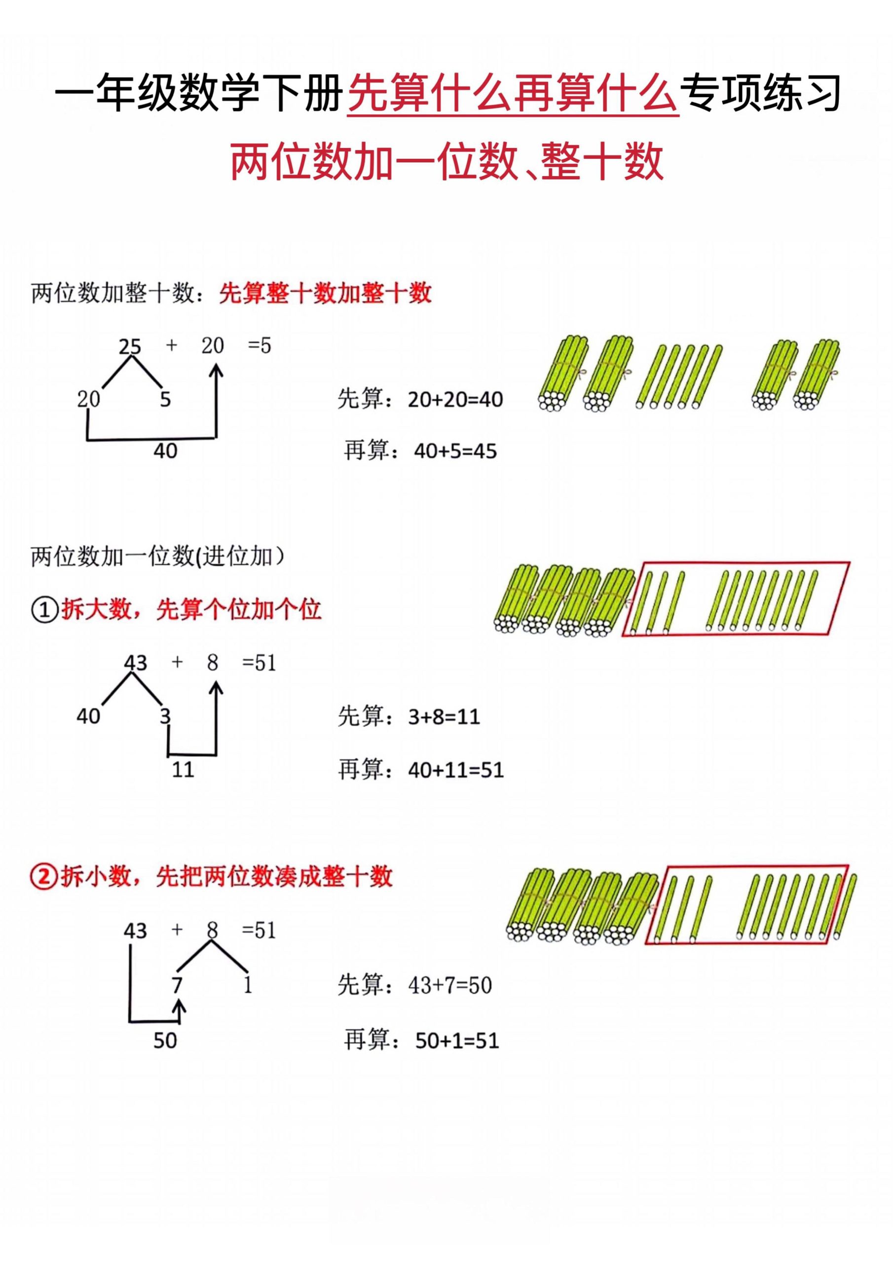 一下数学先算什么再算什么专项练习-梦帆创业网