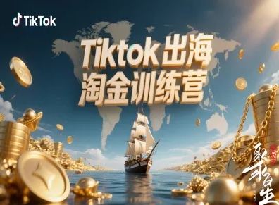 Tiktok出海淘金训练营，跨境电商TK实战变现-梦帆创业网