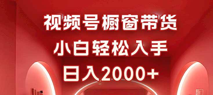 （16248期）视频号橱窗带货，小白轻松入手，日入2000+-梦帆创业网