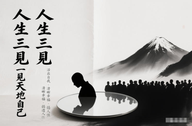 人生三见一见天地见众生见自己，活出自我拥有清晰幸福人生，搞透人性-梦帆创业网