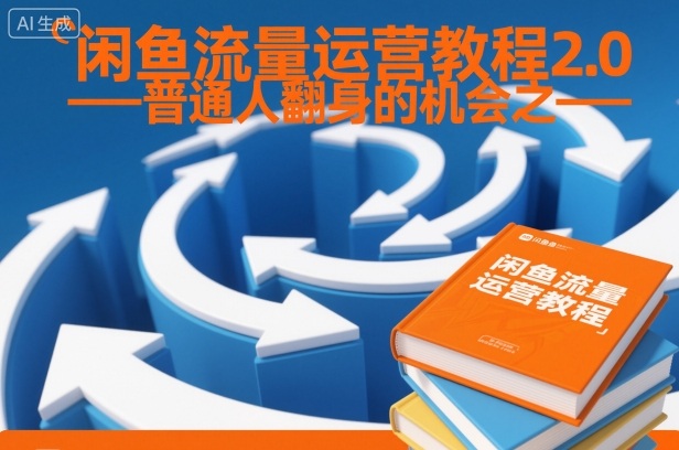 闲鱼流量运营教程2.0——普通人翻身的机会之一-梦帆创业网