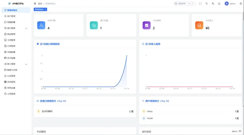 最新楠枫解析计费系统源码 Java+Vue版本