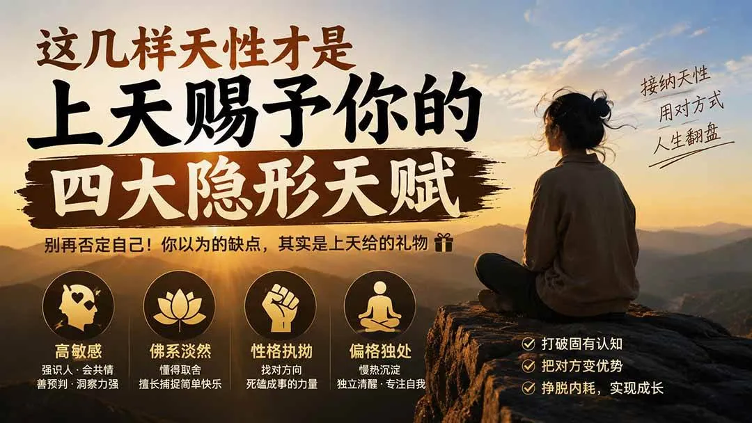 （19984期）付费文章：这几样天性才是上天赐予你的四大隐形天赋-梦帆创业网