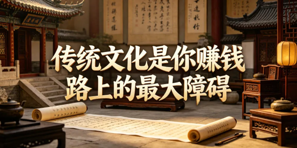 付费文章：传统文化是你賺钱路上的最大障碍-梦帆创业网