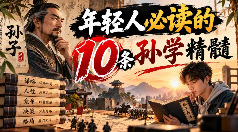 某公众号付费文章：年轻人必读的10条孙学精髓-梦帆创业网