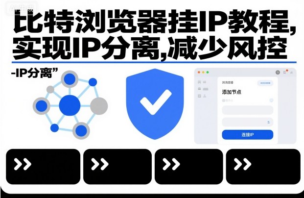 比特浏览器挂IP教程，实现IP分离，减少风控-梦帆创业网