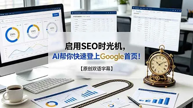 （19162期）启用SEO时光机，AI帮你快速登上Google首页！【原创双语字幕】-梦帆创业网