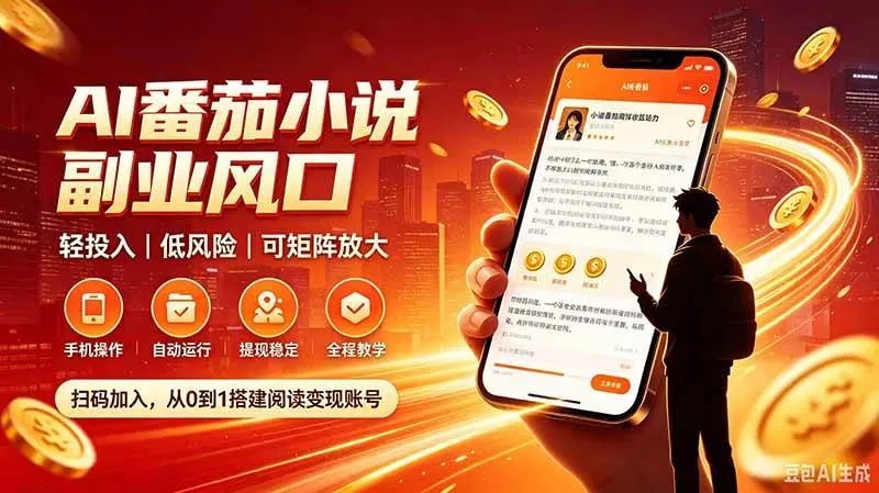 （20277期）AI番茄全自动挂机｜24小时躺赚副业，轻投入|低风险|可矩阵放大-梦帆创业网