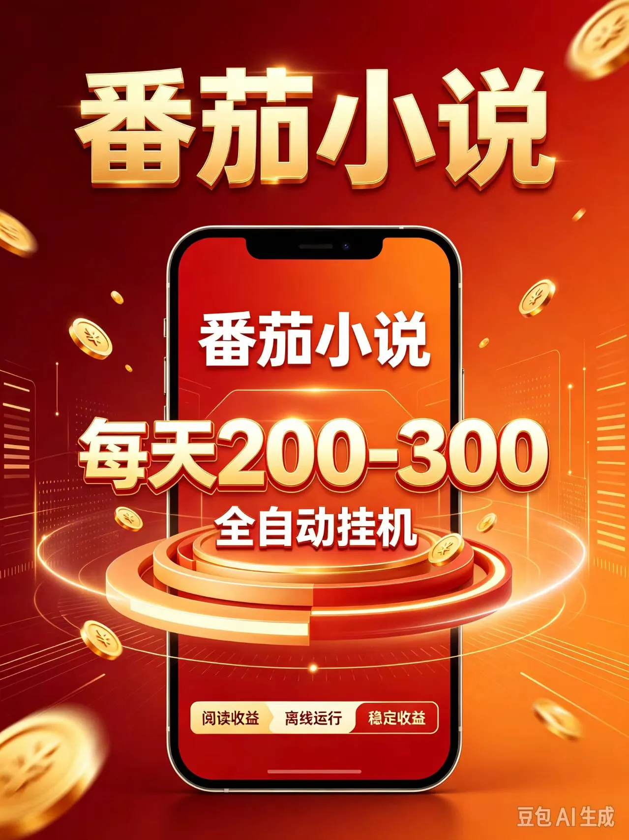 门槛极低的番茄全自动小说，日入200-300，项目非常火爆-梦帆创业网