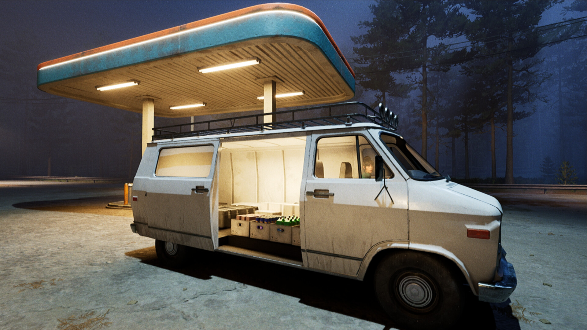 出口前：加油站/Before Exit: Gas Station-梦帆创业网