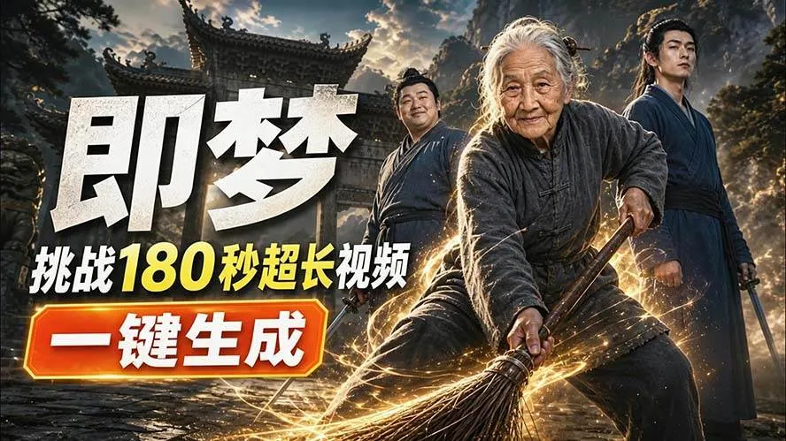(20112期)即梦挑战180秒超长视频!一键生成3分钟电影?完整制作流程详细分享! (20112期)即梦挑战180秒超长视频!一键生成3分钟电影?完整制作流程详细分享!