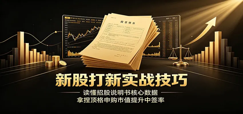 新股打新实战技巧：读懂招股说明书核心数据，拿捏顶格申购市值提升中签率-梦帆创业网