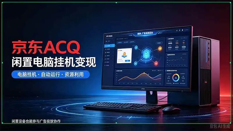 （21063期）京东ACQ是什么？闲置电脑挂机采集项目拆解-梦帆创业网
