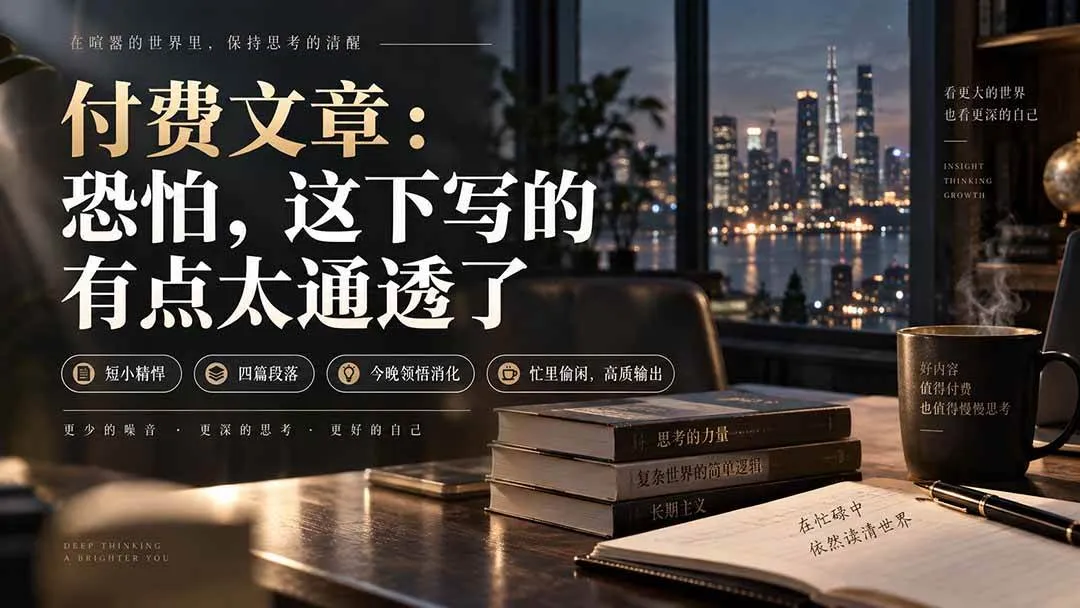 （20317期）灏泽付费文章：恐怕，这下写的有点太通透了-梦帆创业网