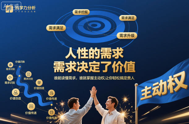 人性的需求，需求决定了价值，谁能读懂需求，谁就掌握主动权，让你轻松搞定贵人【文档】-梦帆创业网