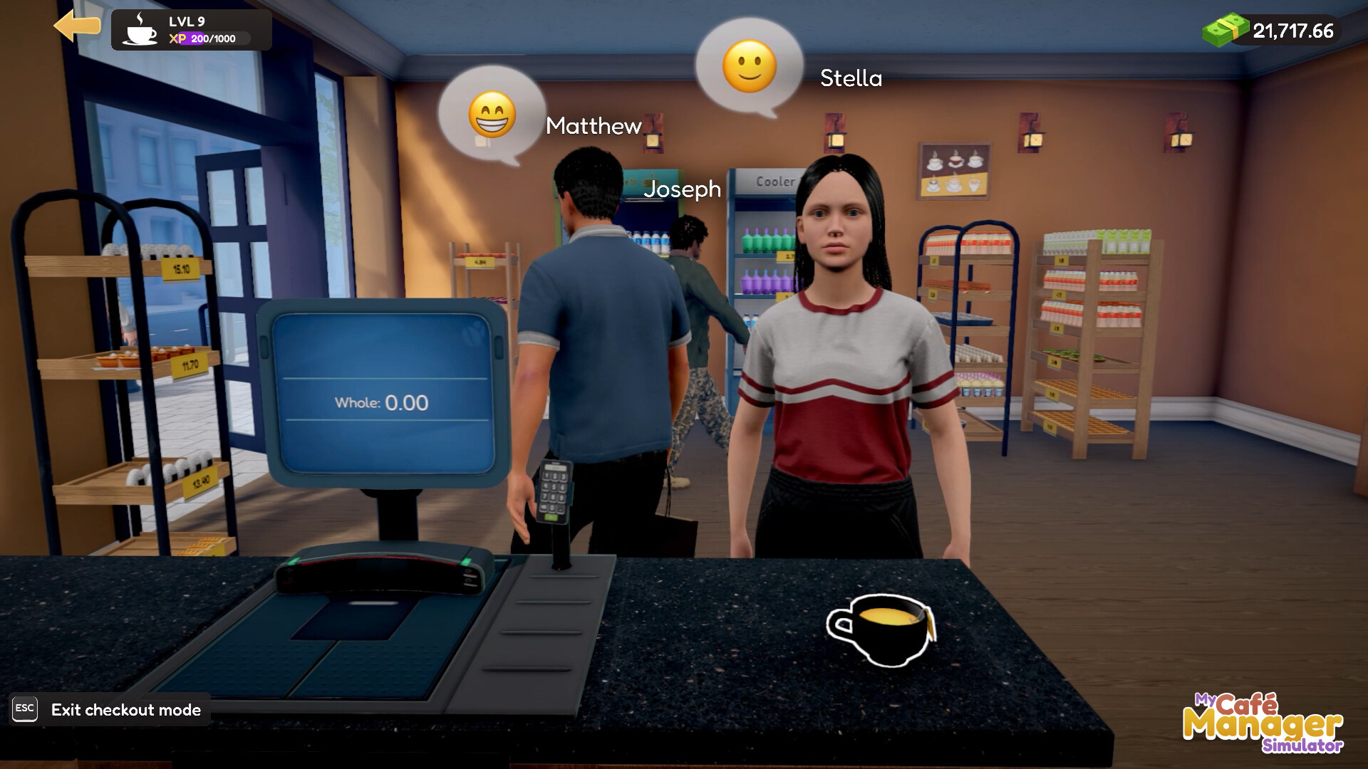 咖啡店主理人模拟器/My Cafe Manager Simulator-梦帆创业网