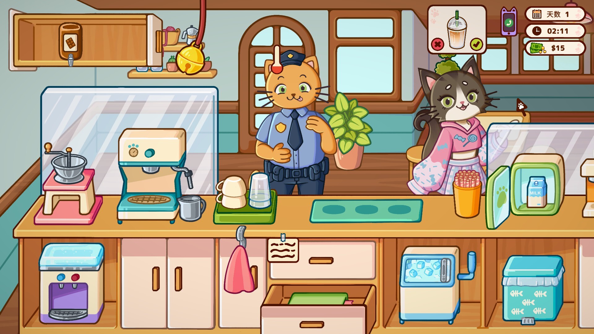 喵喵甜品屋/Cats & Cups-梦帆创业网