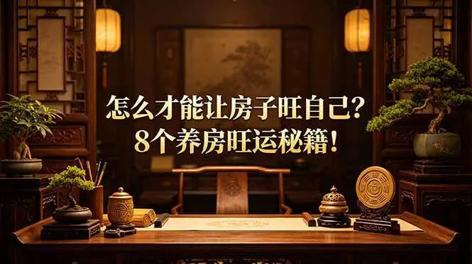 （19023期）付费文章：怎么才能让房子旺自己？8个养房旺运秘籍！-梦帆创业网