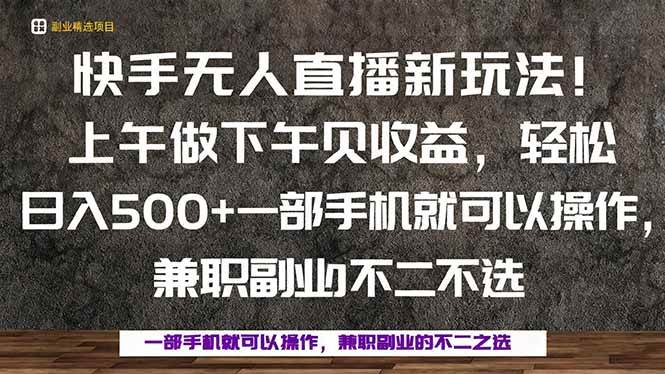 （16119期）一部手机，上午做 下午见收益，学会秒上手，轻松日入500+-梦帆创业网