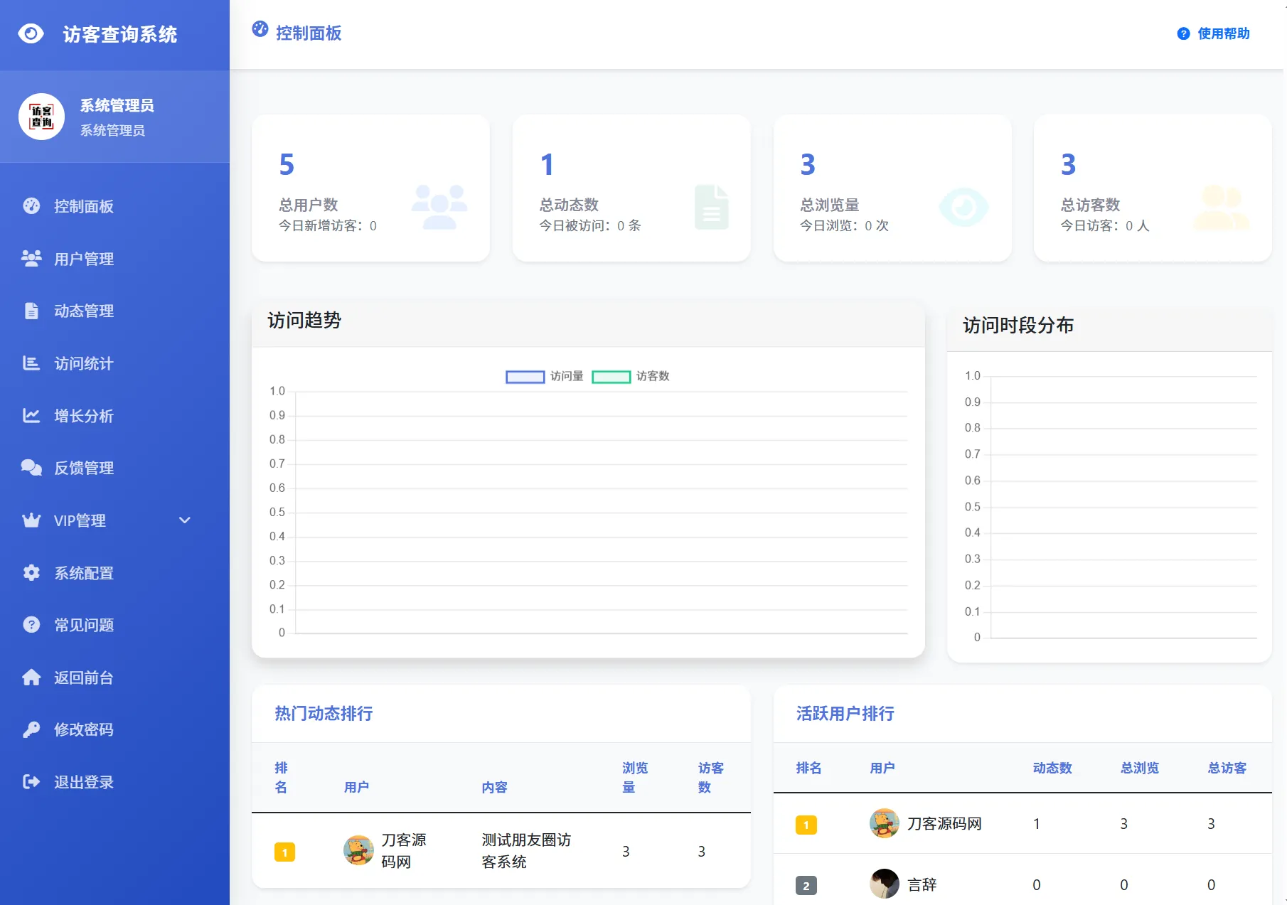 最新UI微信朋友圈访客记录系统修复版源码 最新UI微信朋友圈访客记录系统修复版源码