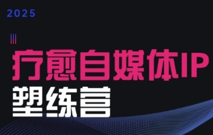 2025治愈自媒体IP训练营，专为疗愈领域从业者打造-梦帆创业网
