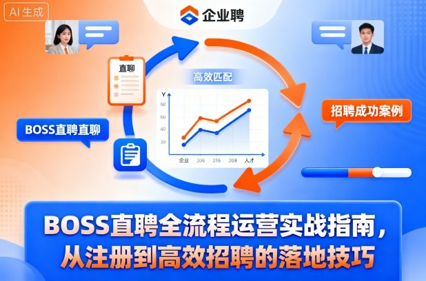BOSS直聘全流程运营实战指南，从注册到高效招聘的落地技巧-梦帆创业网