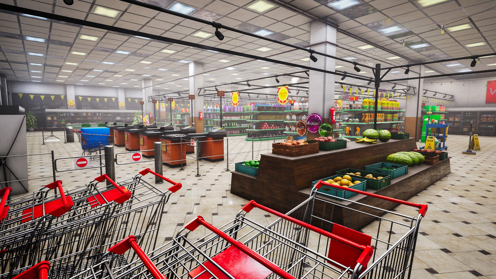 出口前：超市/Before Exit: Supermarket-梦帆创业网