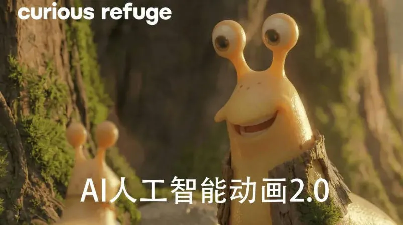 好奇避难所—AI人工智能动画电影制作2.0-【独家精翻中英字幕】-梦帆创业网