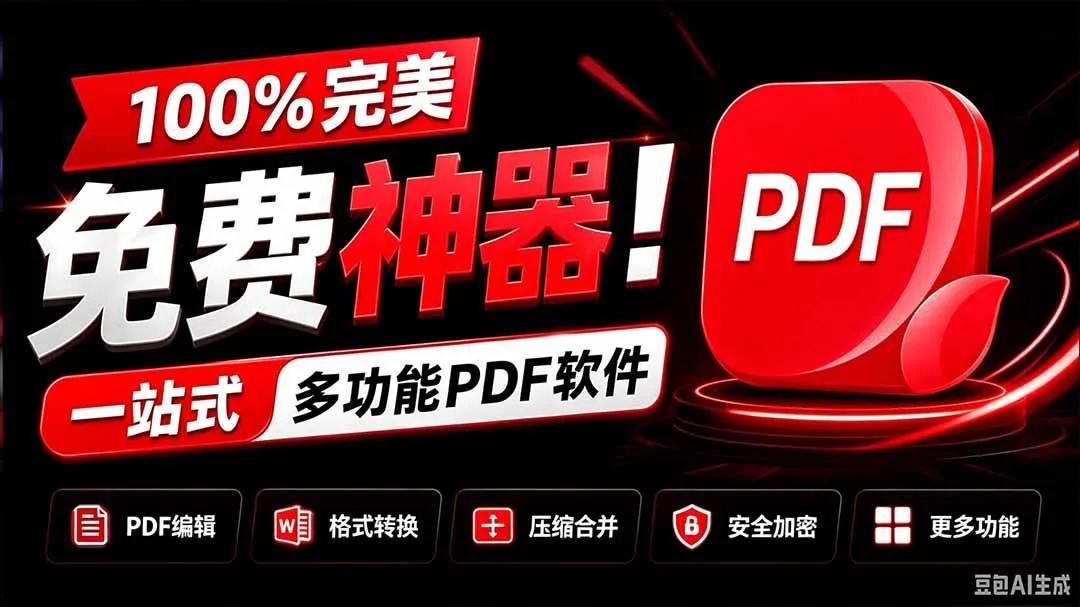 （20512期）100%完美免费神器！一站式多功能PDF软件，支持PDF格式转换压缩编辑等，简约无广告，太Nice了JOPDF-梦帆创业网