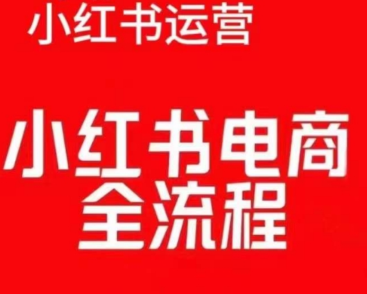 红薯电商实操课，小红书电商全流程-梦帆创业网